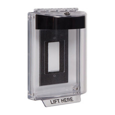 STI-13310NK STI Universal Stopper without Horn, Encl. Flush Back Box, No Label