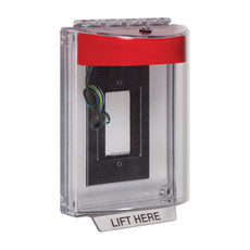 STI-13330NR STI Universal Stopper with Horn & Relay, Encl. Flush Back Box, No Label
