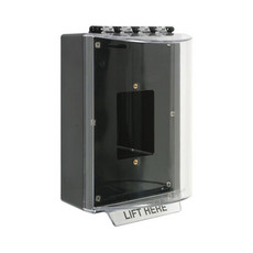 STI-13400NK STI Universal Stopper without Horn Housing, Enclosed Back Box, Sealed Mounting Plate, No Label