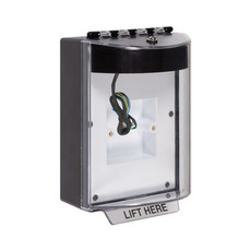 STI-13830NK STI Universal Stopper with Horn & Relay, Enclosed Back Box & European Sealed Mounting Plate, No Label