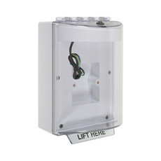 STI-13830NW STI Universal Stopper with Horn & Relay, Enclosed Back Box & European Sealed Mounting Plate, No Label