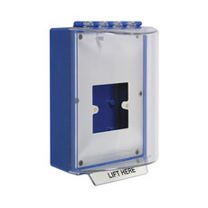 STI-13900NB STI Universal Stopper without Horn Housing, Enclosed Back Box & European Open Mounting Plate, No Label