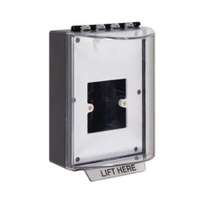 STI-13900NK STI Universal Stopper without Horn Housing, Enclosed Back Box & European Open Mounting Plate, No Label