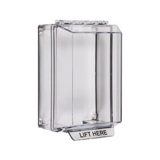 STI-14200NC STI Universal Stopper Low Profile without Horn Housing, Surface Mount, Clear