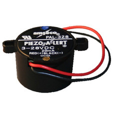 4050002-20 Potter PAL-328N Electronic Piezo Alert Buzzer With Nut 20PK