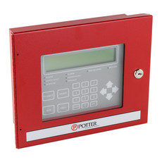 3992748 Potter RA-6500DG LCD Annunciator Flush Mount - GRAY
