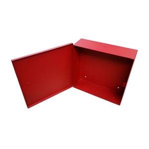 BW-108R Mier NEMA Type 1 Indoor 11.25" W x 11.25" H x 3.5" D Metal Electrical Enclosure - Red - Special Order