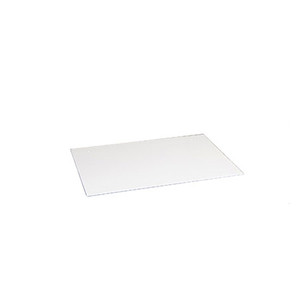 BW-106POUL Mier 10" W x 10" H Back Panel to fit inside Mier Products - White