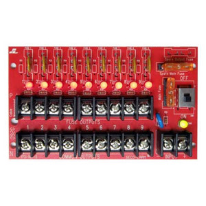 PD-9PSQ Seco-Larm 9 Output Power Distribution Board PTC Fused 5Amp