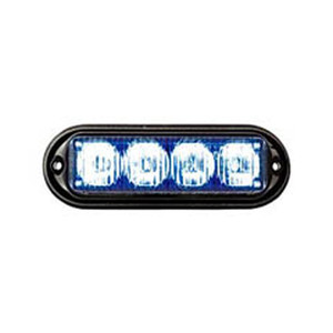 SL-1311-MA/B Seco-Larm Blue Rectangular High-Intensity LED Strobe Light 12VDC