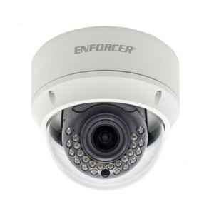 EV-Y2201-AMWAQ Seco-Larm 2.8-12mm 30FPS @ 1080p Outdoor IR Day/Night Dome HD-TVI/HD-CVI/AHD/Analog Camera 12VDC