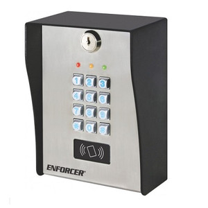 SK-3133-PPQ Seco-Larm Heavy-Duty Outdoor Access Control Keypad with Proximity Reader