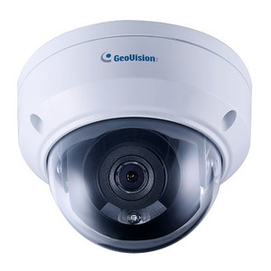 GV-TDR2704-2F Geovision 2.8mm 30FPS @ 2MP Outdoor IR Day/Night WDR Dome IP Security Camera 12VDC/PoE