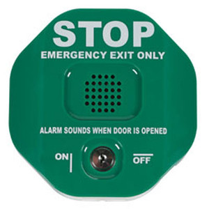 STI-6400-G STI Exit Stopper Multifunction Door Alarm - Green