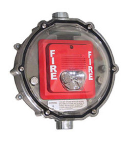 STI-1229HTR240-HAZ STI Stopper Dome Heated Enclosure for Strobe Only NEMA 4X Hazardous Locations