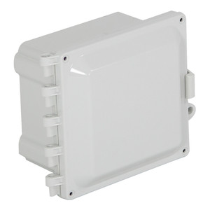 EP080805-O STI EnviroArmour Polycarbonate Enclosure - 8" H x 8" W x 5" D - White - Non-Returnable