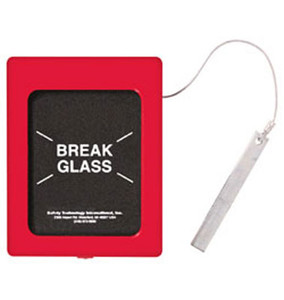 STI-6700 STI Break Glass Stopper - Keys Under Glass