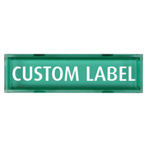 UB-1CL-G STI Custom Message Plate - Green