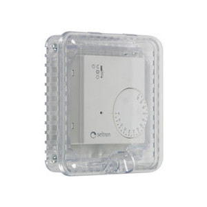 STI-9102 STI Small Thermostat Protector Flush Mount with Lock