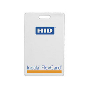 ISO-30/GG Kantech Indala Card, 26-bit Wiegand, Thin Credit Card Size, Glossy Front/Back for Dye-sub Printing - MIN QTY 100