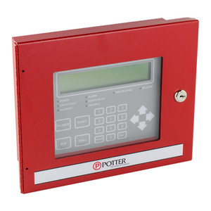 3992742 Potter RA-6500FDG LCD Annunciator Flush Mount - GRAY