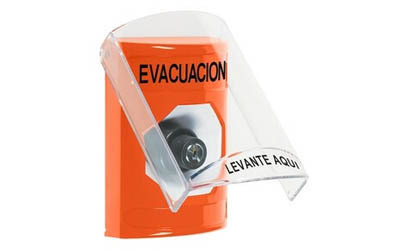 Spanish Evacuation Buttons