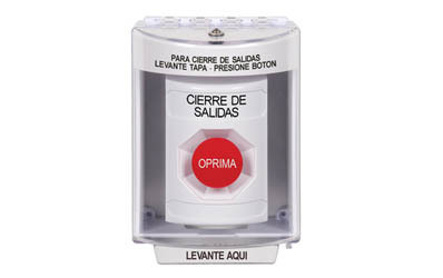 Spanish Lockdown Buttons