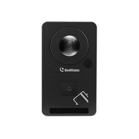 84-CS13200-0010 Geovision GV-CS1320 Access Controller w/ 13.56MHz Built-in Reader and 1.7mm 15FPS @ 2MP Outdoor IR Day/Night WDR IP Security Camera 12VDC PoE+
