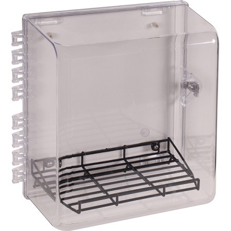 STI-7531MED STI Polycarbonate Cabinet with Wire Shelf & Thumb Lock