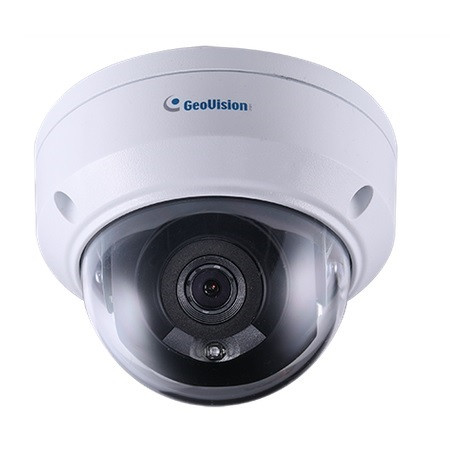 GV-TDR4700 Geovision 2.8mm 20FPS @ 2592 x 1520 Outdoor Day/Night IR WDR Dome IP Security Camera 12VDC/PoE