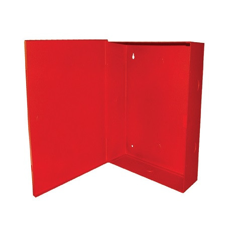BW-104R Mier NEMA Type 1 Indoor 9" W x 12" H x 4.5" D Metal Electrical Enclosure - Red - Special Order