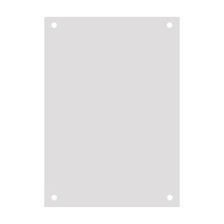 BW-1816NMPO Mier Plastic Back-panel for BW-SL181610, BW-SL181610C and BW-FC181610