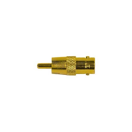 EVA-CB0R1Q Seco-Larm Gold-Plated BNC-to-RCA Connector
