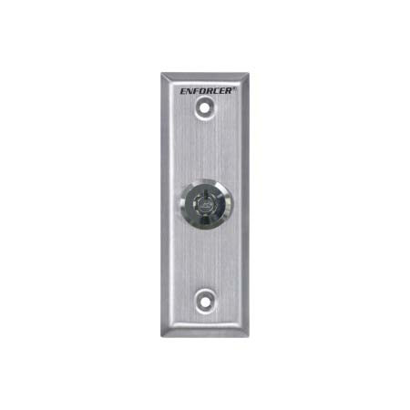 SD-71002-V0 Seco-Larm Shunt Switch Slimline Request-To-Exit Key Switch Plate