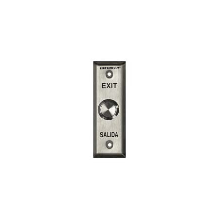 SD-7104SGEX1Q Seco-Larm Slimline Vandal-Resistant Request-To-Exit Plate
