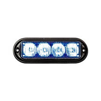 SL-1311-MA/B Seco-Larm Blue Rectangular High-Intensity LED Strobe Light 12VDC