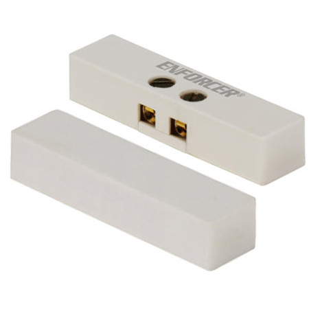 SM-4003-TQ/W Seco-Larm Surface-Mount N.C. Magnetic Contact with Quick-Connect Terminal Block