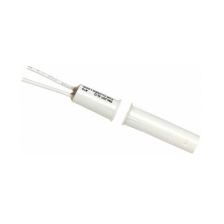 SM-207-5LQ/W Seco Larm 3/8" Concealed-Mount Contacts Wide Gap Stubby - White