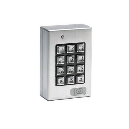 SS-KP500WP Linear Secured Series Surface-mount Weatherproof Vandal-resistant Access Control Keypad