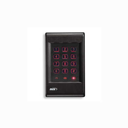 9325I Dormakaba RCI Indoor Illuminated Keypad 12VDC Black