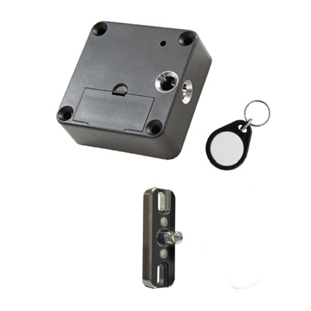 3590SPFOB Doormakaba RCI Battery Powered Lock with Built-in Proximity Reader Straight Locking Pin with 2 x 10 Packs of Proximity Key Fobs