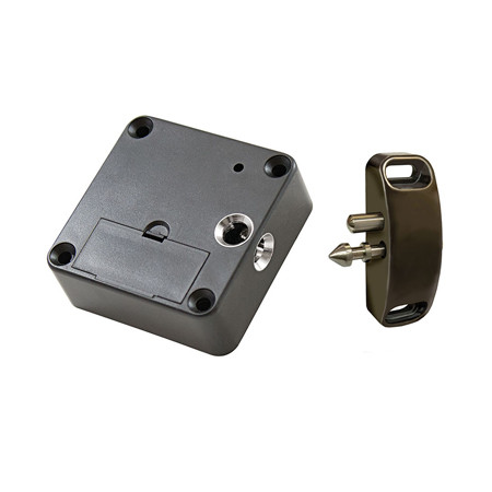 3590RA Doormakaba RCI Battery Powered Cabinet Lock - Right-Angle Locking Pin