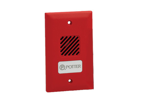 4550014 Potter HP-25TR Red Temporal Terminal Mini Horn