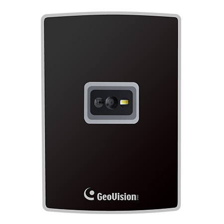 84-QR1352U-BS10 Geovision 13.56MHZ QR Code Desfire Reader - Black