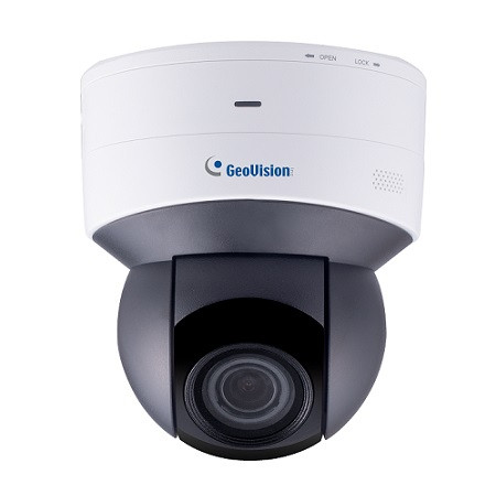 GV-PTZ5810-IR Geovision 2.7~13.5mm Motorized 5x Optical Zoom 30FPS @ 5MP Outdoor IR Day/Night WDR PTZ IP Security Camera 12VDC/PoE
