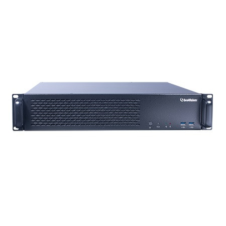 UVS-AI908-002 Geovision UVS AI Guard NVR HotSwap System 8-Bay NVR Intel i9 Processor 16GB RAM 256GB SSD 2 Camera Maximum with GV-AI Guard Analytics Software - No HDD