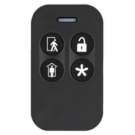 2GIG-KEY100-345 2GIG 345S 4-Button Security Panel Key Ring Remote for GC Touch and 2GIG Edge Panels