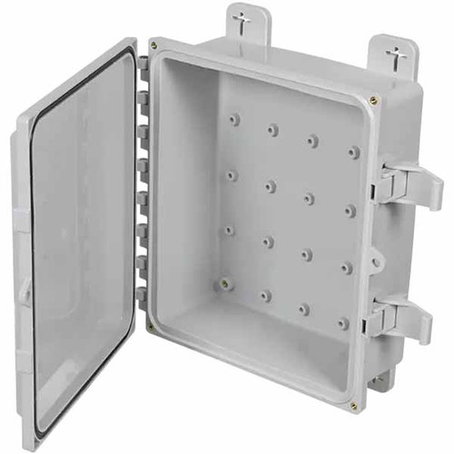 EP121004-O STI EnviroArmour Polycarbonate Enclosure - 12" H x 10" W x 4" D - Opaque - Non-Returnable
