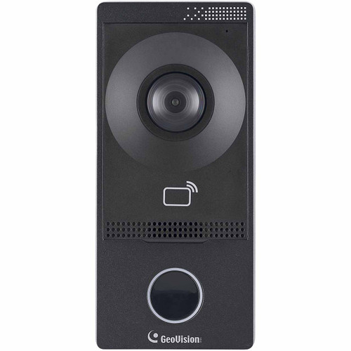 84-IS13200-0010 Geovision GV-IS1320 Access Controller w/ 13.56MHz Built-in Reader and 2.58mm 30FPS @ 2MP Outdoor IR Day/Night WDR IP Security Camera 12VDC/PoE
