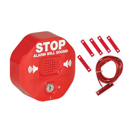 STI-6402 STI Exit Stopper Multifunction Door Alarm for Double Door
